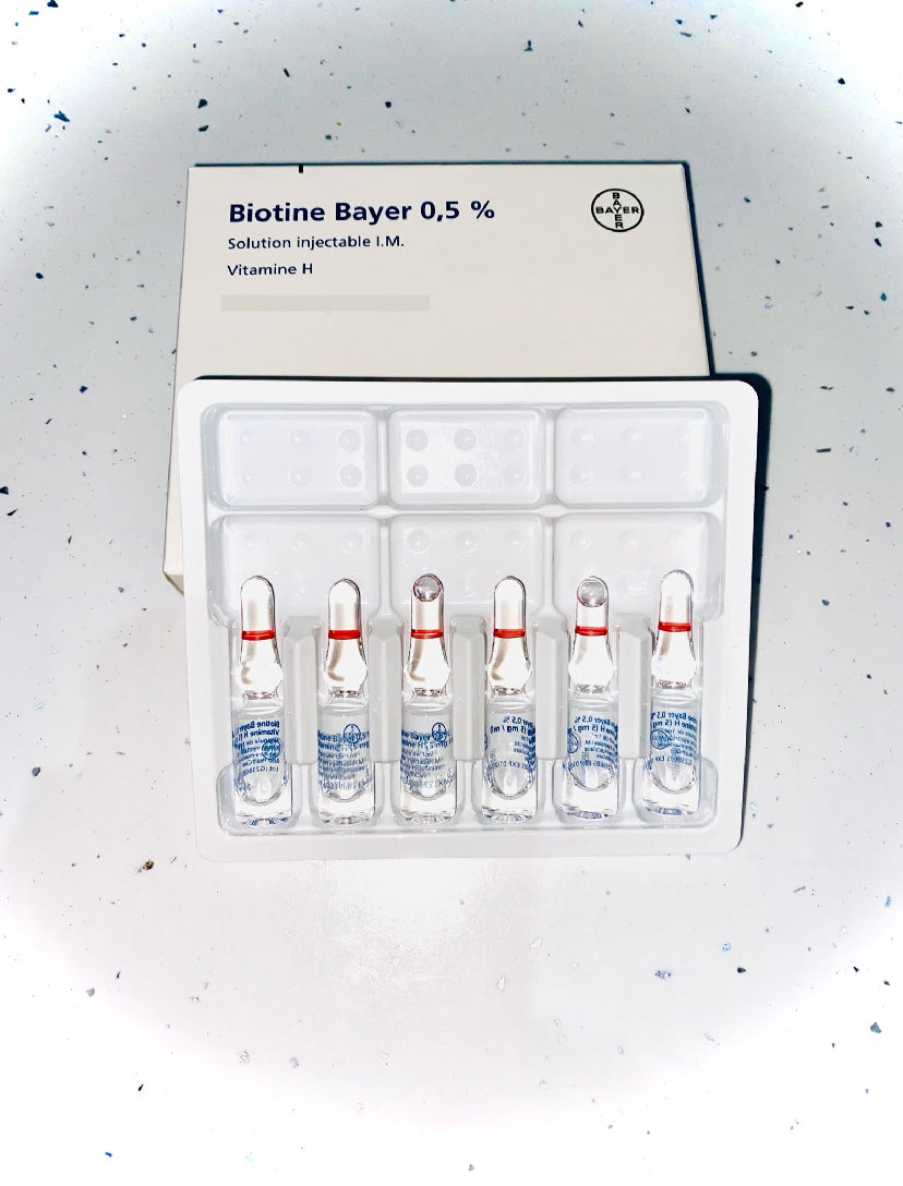 Biotin Vitamin Injection IM x6
Ampoules