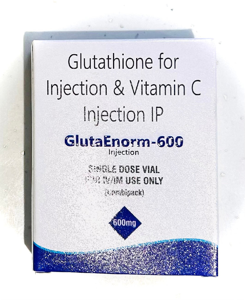 Glutathione 600mg & Vitamin C
Injection IP | For IM / IV Use Only
