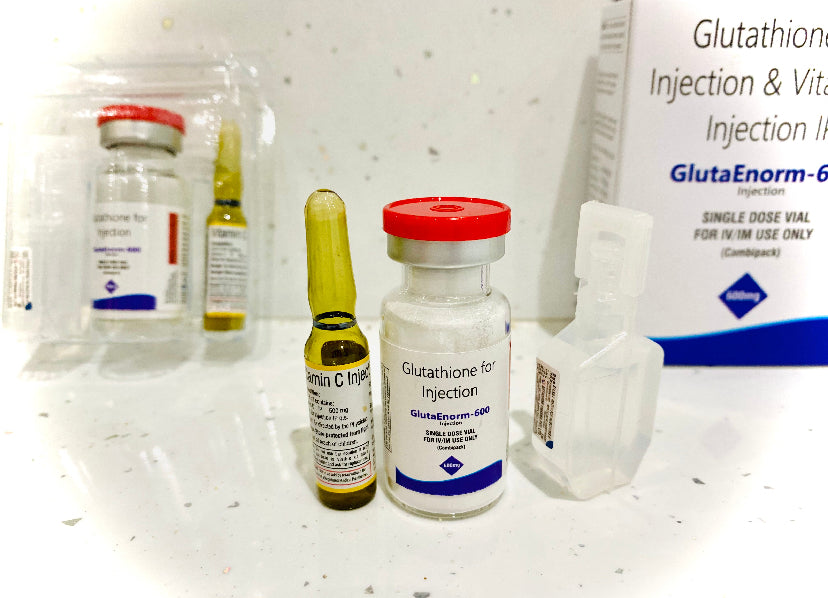 Glutathione 600mg & Vitamin C
Injection IP | For IM / IV Use Only