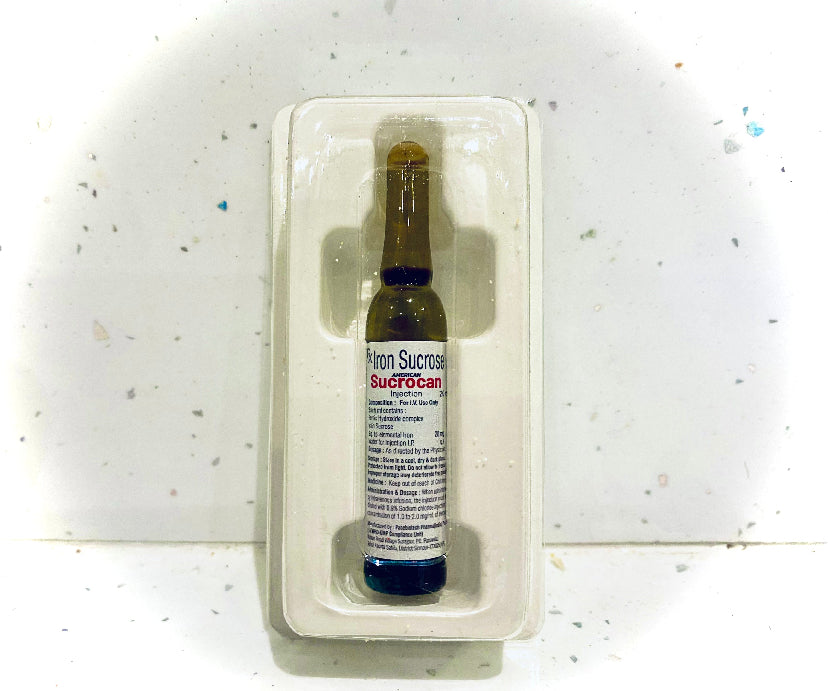 Iron Injection 1 × 5ml For IV Use Only