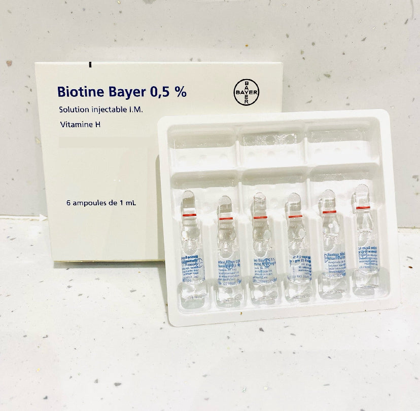 Biotin Vitamin Injection IM x6
Ampoules