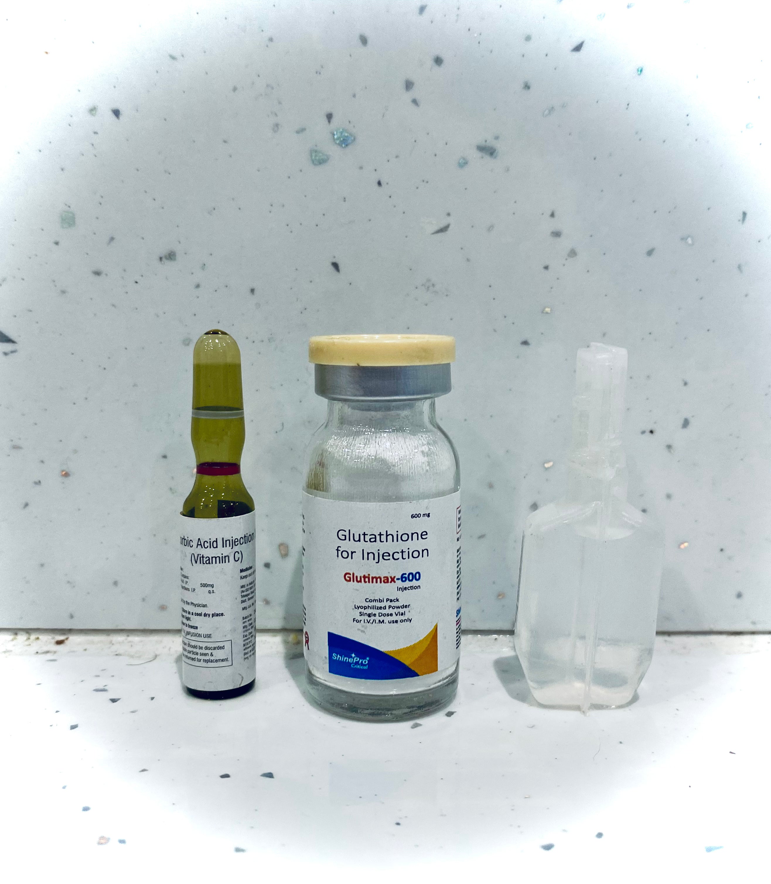 Glutathione 600mg & Vitamin C
Injection IP | For IM / IV Use Only