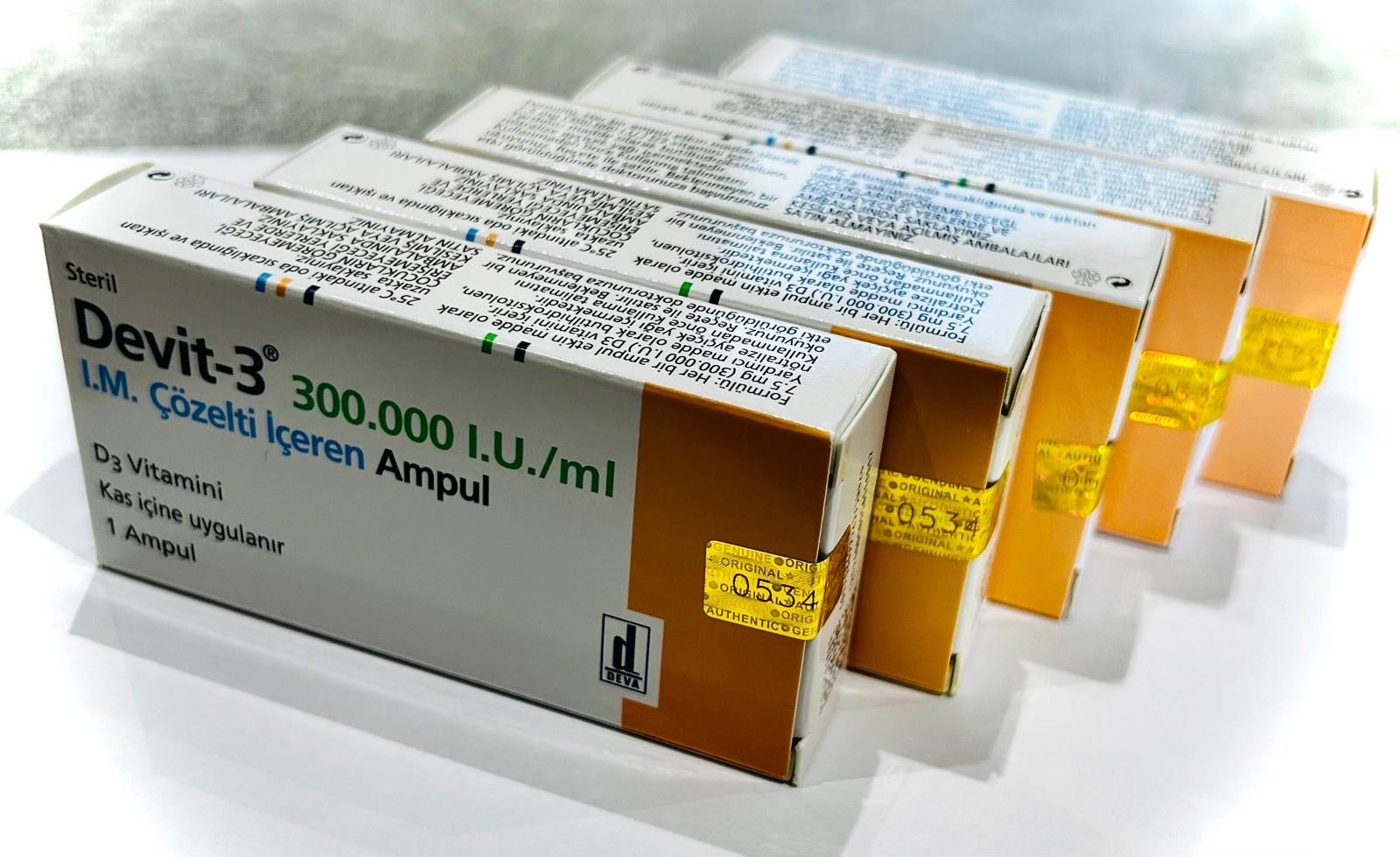 Vitamin D3 300.000 IM I.U./ml Ampoule (NO BOX)